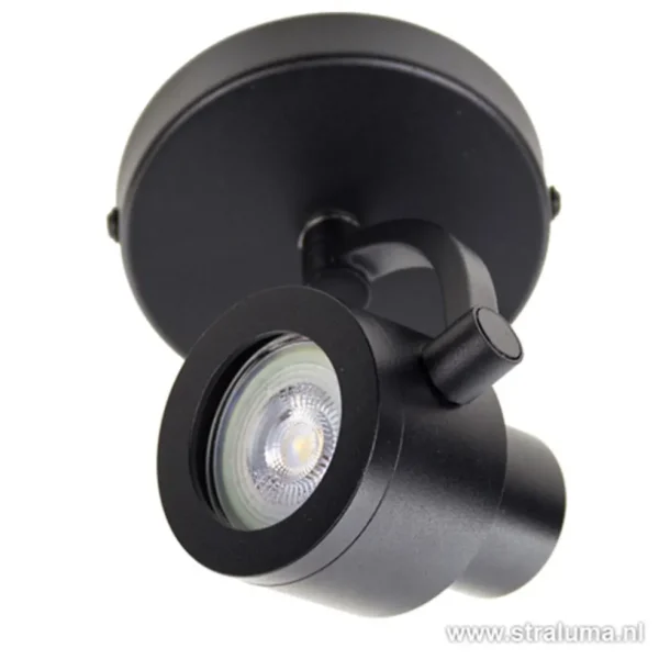 plafondspot_alto_l_zwart__3.webp Clearance Straluma Plafondspot Alto 1l zwart gu10
