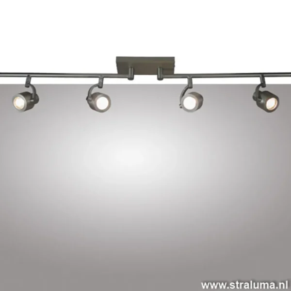 plafondspot_balk_lichts_n_1.webp Best Sale Straluma Plafondspot balk 4-lichts nikkel verstel