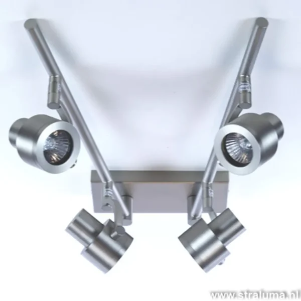 plafondspot_balk_lichts_n_2.webp Best Sale Straluma Plafondspot balk 4-lichts nikkel verstel
