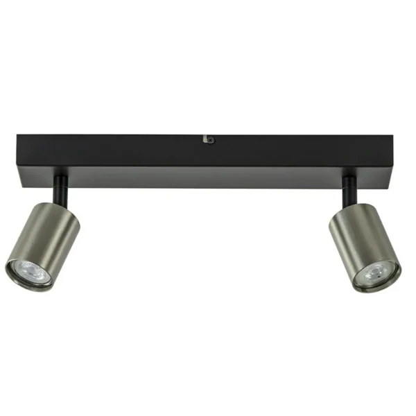 plafondspot_bounce_l_zwar_0.webp Hot Straluma Plafondspot Bounce 2L zwart/rvs