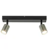 plafondspot_bounce_l_zwar_1.webp Hot Straluma Plafondspot Bounce 2L zwart/rvs