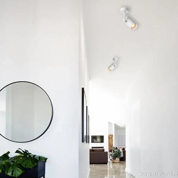 plafondspot_cilinder_hoog_4.webp Discount Straluma Plafondspot cilinder hoog wit gu10