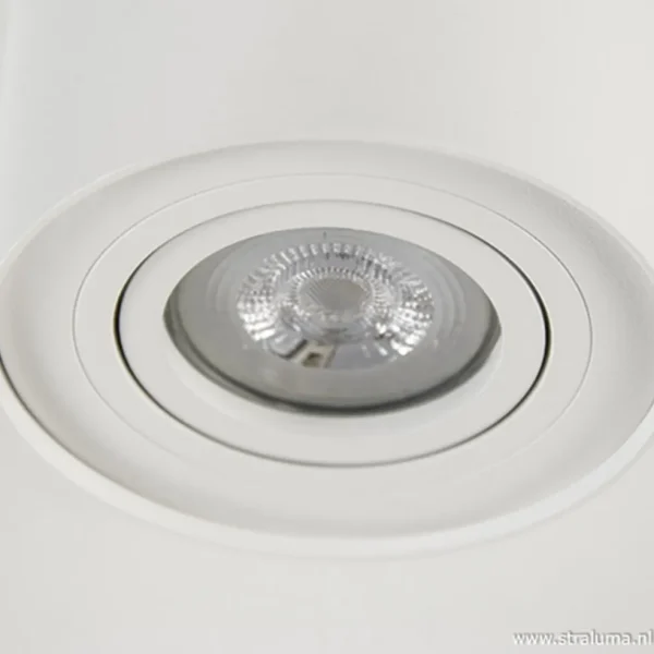 plafondspot_cilinder_wit__2-1.webp Clearance Straluma *Plafondspot cilinder wit verstelbaar
