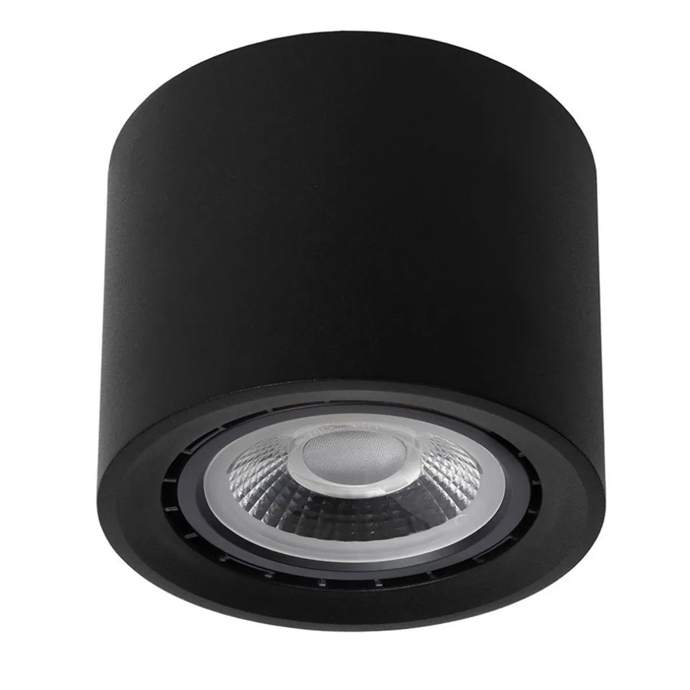 plafondspot_cilinder_zwar_0.webp Sale Straluma Plafondspot cilinder zwart gu10-111 dim to warm