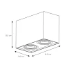 plafondspot_dubbel_box_wi_3.webp Flash Sale Straluma Plafondspot dubbel box wit gu10