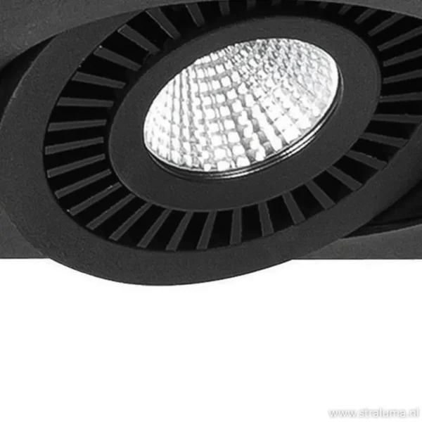 Cheap Straluma Plafondspot Eye 3L box zwart led 3000k