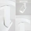 Hot Straluma Plafondspot Halo 1L wit gu10