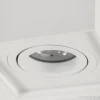 Clearance Straluma Plafondspot kubus wit verstelbaar gu10