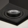 Cheap Straluma Plafondspot kubus zwart kantelbaar gu10
