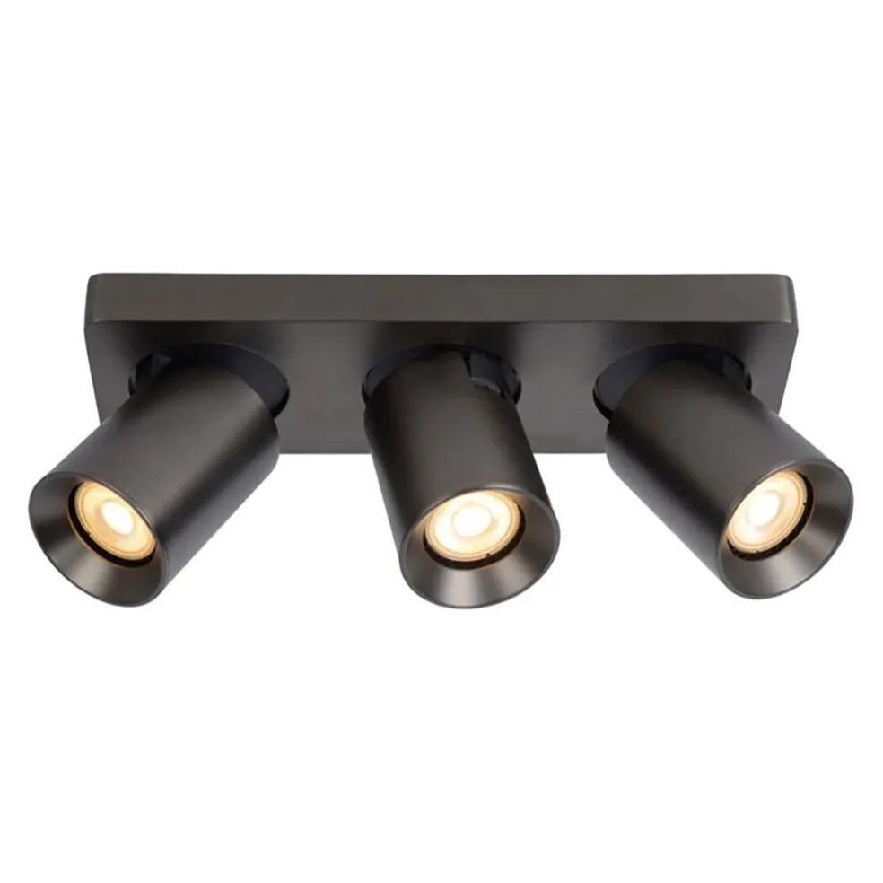 plafondspot_lichts_balk_g_0.webp Outlet Straluma Plafondspot 3-lichts balk gunmetal gu10