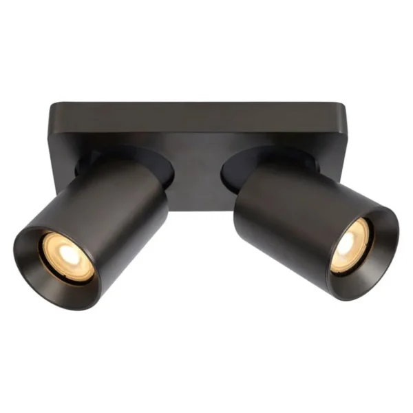 plafondspot_lichts_gunmet_1.webp Cheap Straluma Plafondspot 2-lichts gunmetal incl. gu10