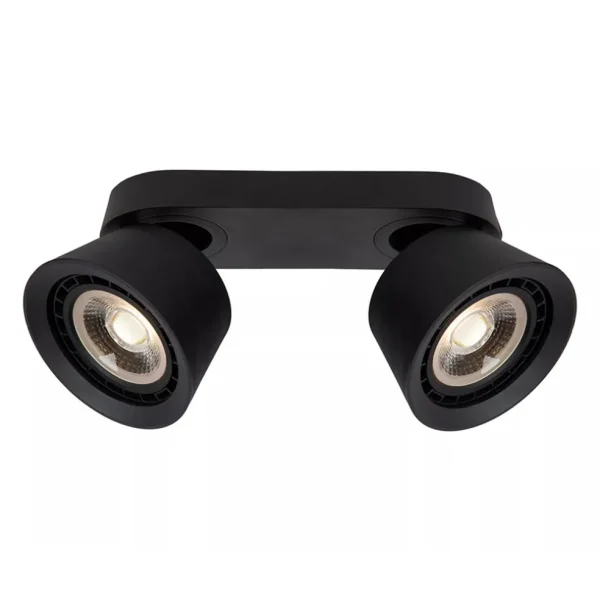 Cheap Straluma Plafondspot 2-lichts mat zwart exclusief GU10-ES111