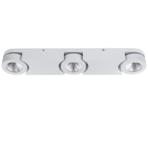 Clearance Straluma Plafondspot Montreal 3L balk wit 3000k