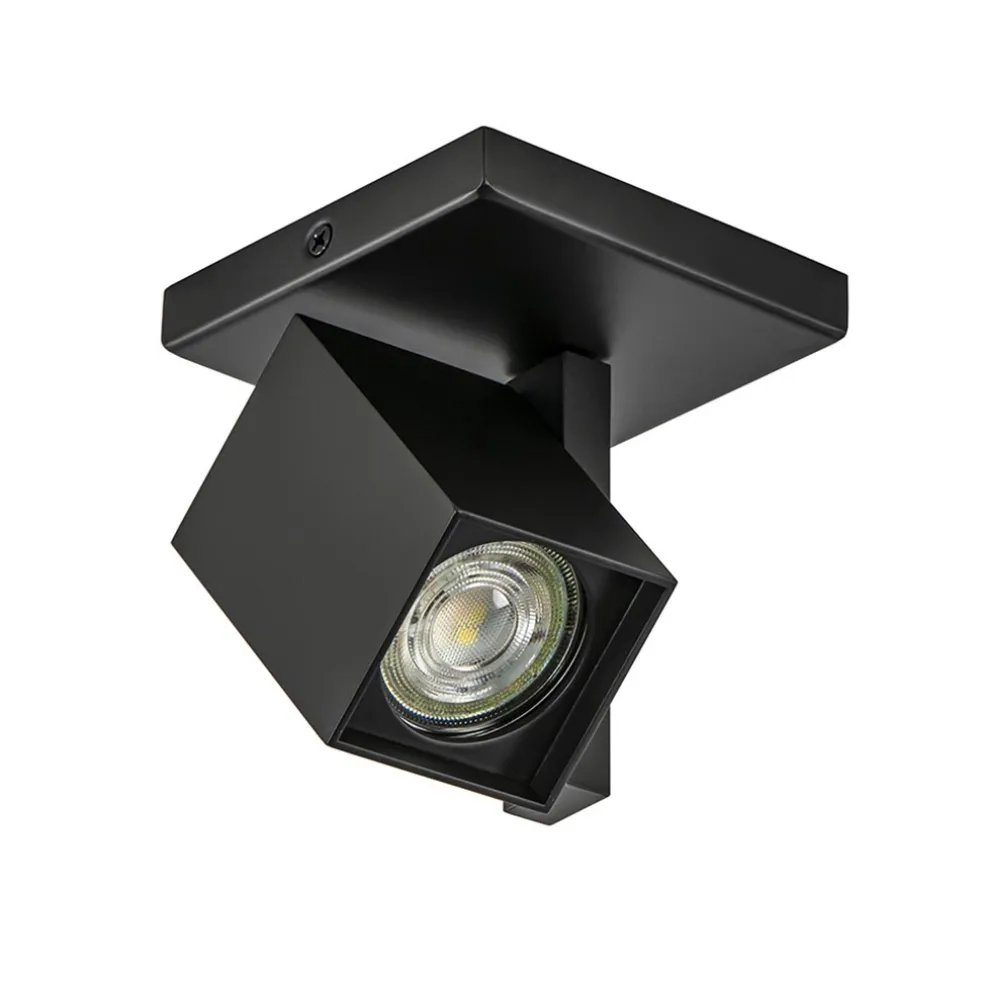 plafondspot_oslo_l_zwart__0.webp Best Sale Straluma Plafondspot Oslo 1L zwart gu10