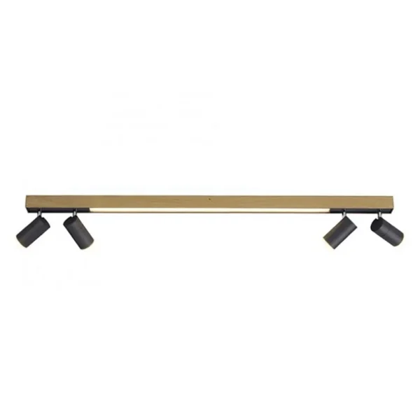 plafondspot_pure_lines_an_0.webp Best Straluma Plafondspot Pure Lines antraciet/hout cct