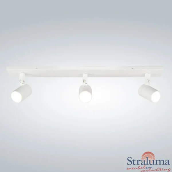 plafondspot_rain_l_balk_w_4.webp Discount Straluma Plafondspot Rain 3L balk wit gu10 IP44