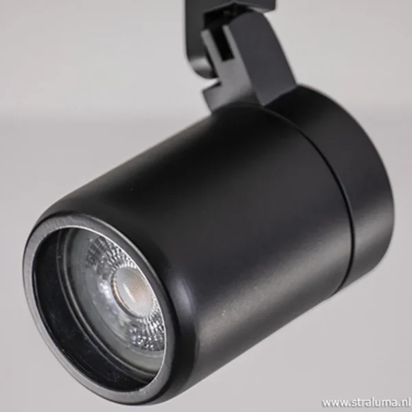 Store Straluma Plafondspot Rain 1L rond zwart gu10 IP44