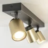 plafondspot_razza_l_balk__2-1.webp Fashion Straluma Plafondspot Razza 3l balk zwart/goud gu10