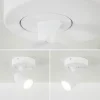 plafondspot_razza_lichts__3.webp Flash Sale Straluma Plafondspot Razza 1-lichts wit gu10