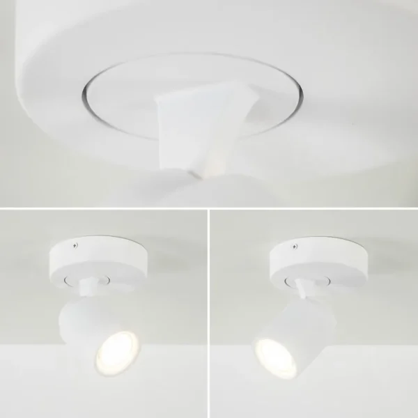 plafondspot_razza_lichts__3.webp Flash Sale Straluma Plafondspot Razza 1-lichts wit gu10