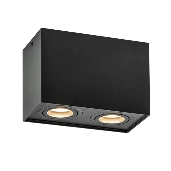 plafondspot_rebel_box_l_z_1.webp Fashion Straluma Plafondspot Rebel box 2l zwart gu10