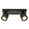 Clearance Straluma Plafondspot Solare 2l balk zwart