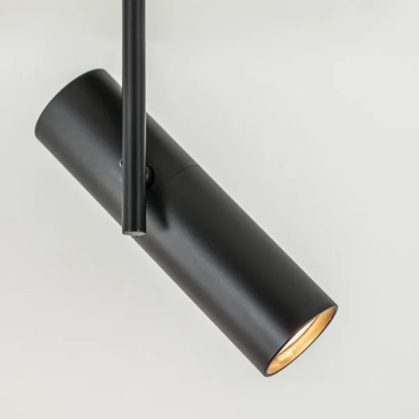 Sale Straluma Plafondspot Trend 3L balk zwart gu10mini
