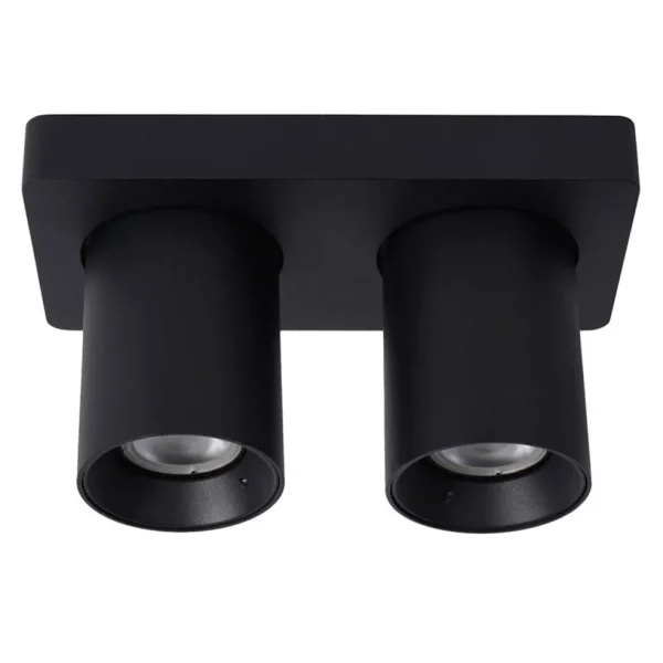 Fashion Straluma Plafondspot tube 2-L zwart incl.gu10 dtw