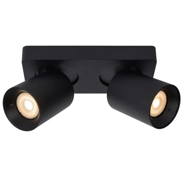Fashion Straluma Plafondspot tube 2-L zwart incl.gu10 dtw