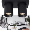 Fashion Straluma Plafondspot tube 2-L zwart incl.gu10 dtw