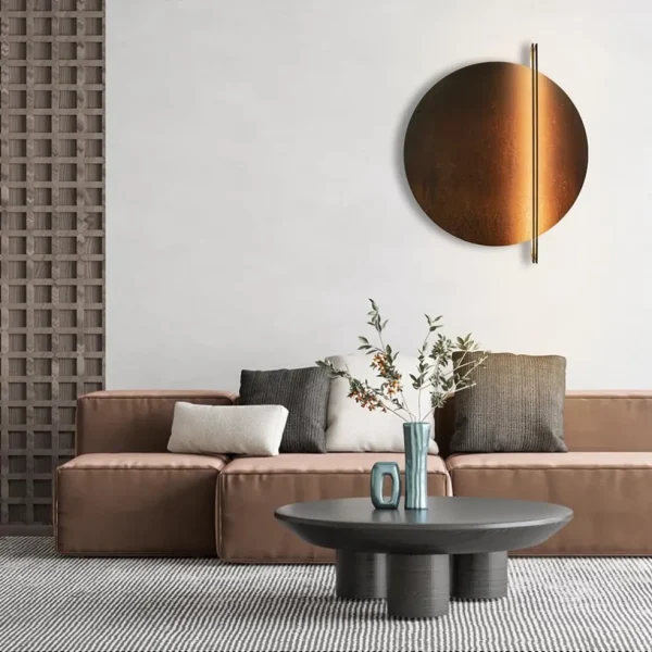 plafondwandlamp_essenza___4.webp Best Straluma Plafond/wandlamp Essenza 90 rust/bronze