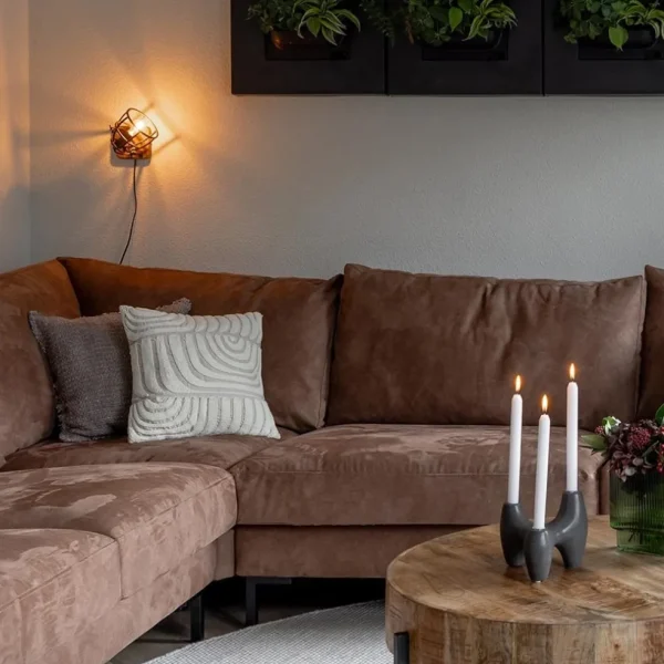 plafondwandlamp_matrix_zw_4.webp Discount Straluma Plafond/wandlamp Matrix zwarte korf met hout