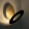 plafondwandlamp_vera__gol_1.webp Best Sale Straluma Plafond/wandlamp Vera 21 goldleaf/zwart