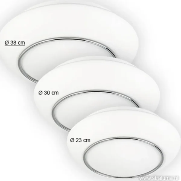 plafonniere_tornado_chroo_3.webp Online Straluma Plafonniere Tornado chroom/wit 38cm IP44
