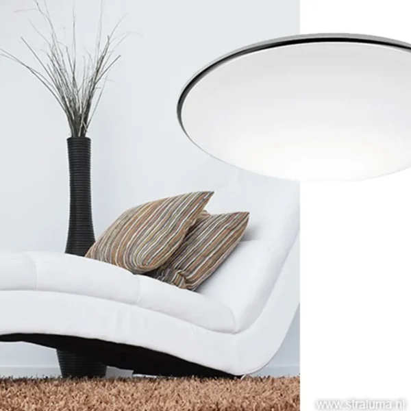 plafonnireart_rond_chroom_4.webp Flash Sale Straluma PlafonnièreArt rond chroom 30 cm