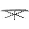rechthoekige_eettafel_zwa_1.webp New Straluma Rechthoekige eettafel zwart mangohout met kruispoot 220 cm