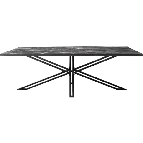 rechthoekige_eettafel_zwa_1.webp New Straluma Rechthoekige eettafel zwart mangohout met kruispoot 220 cm