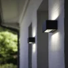 rechthoekige_led_buitenla_4.webp Flash Sale Straluma Rechthoekige LED buitenlamp up+down mat zwart