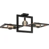 rechthoekige_plafondlamp__1.webp Outlet Straluma Rechthoekige plafondlamp triple square mat zwart