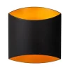 rechthoekige_wandlamp_mat_2-2.webp Clearance Straluma Rechthoekige wandlamp mat zwart met goud