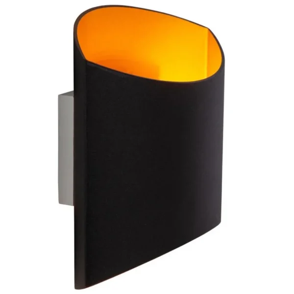 rechthoekige_wandlamp_mat_3-2.webp Clearance Straluma Rechthoekige wandlamp mat zwart met goud