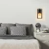 Cheap Straluma Rechthoekige wandlamp mat zwart frame