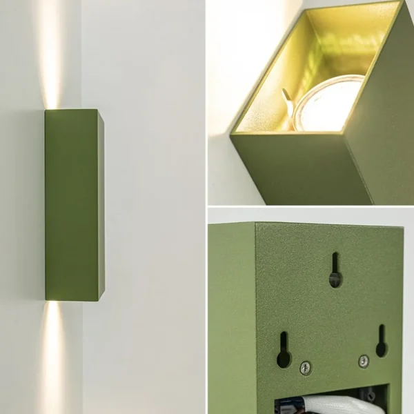 rechthoekige_wandlamp_upd_3.webp Cheap Straluma Rechthoekige wandlamp up+down groen