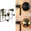 Flash Sale Straluma Rechthoekige wandlamp zwart frame met plantenpotten