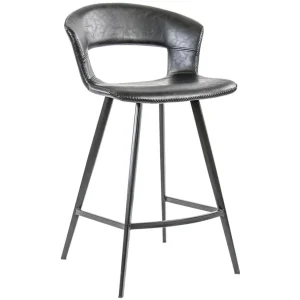 retro_barkruk_zwart_met_i_0.webp Outlet Straluma Retro barkruk zwart met imitatieleer