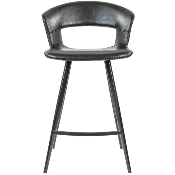 retro_barkruk_zwart_met_i_1.webp Outlet Straluma Retro barkruk zwart met imitatieleer