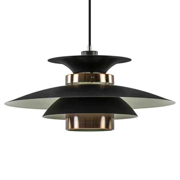 retro_hanglamp_zwart_met__0.webp Outlet Straluma Retro hanglamp zwart met koper 50 cm