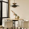 retro_hanglamp_zwart_met__4.webp Outlet Straluma Retro hanglamp zwart met koper 50 cm