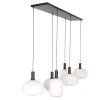 retro_lichts_hanglamp_opa_1.webp Outlet Straluma Retro 6-lichts hanglamp opaal glas met relief