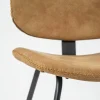 Online Straluma Retro moderne eetkamerstoel van imitatieleer
